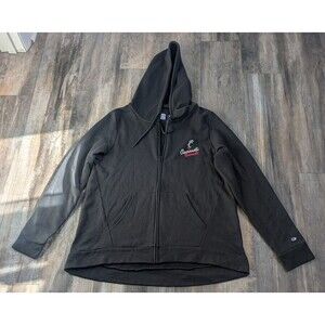NWT New with Tags Cincinnati Bearcats Champion Full Zip Hoodie Black Women's XL